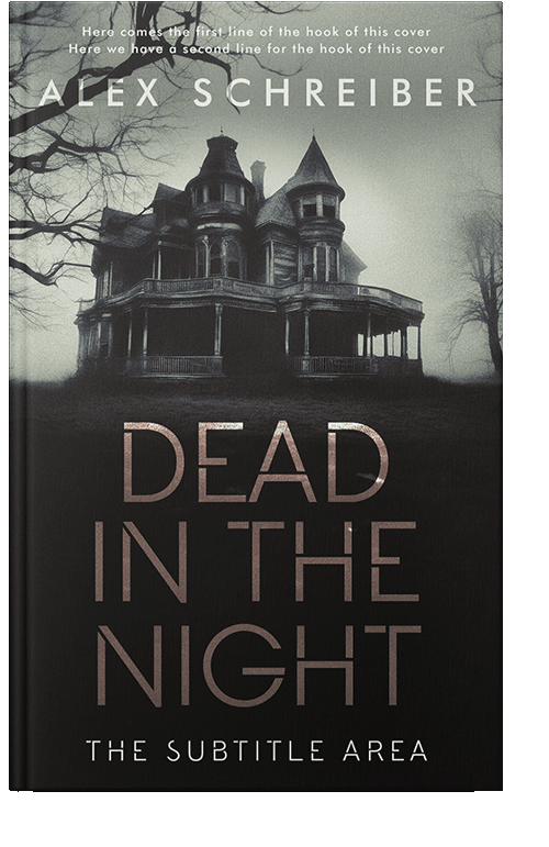 Front view of Green Spring #14990 - Premade Mystery & Thriller & Suspense Book Cover