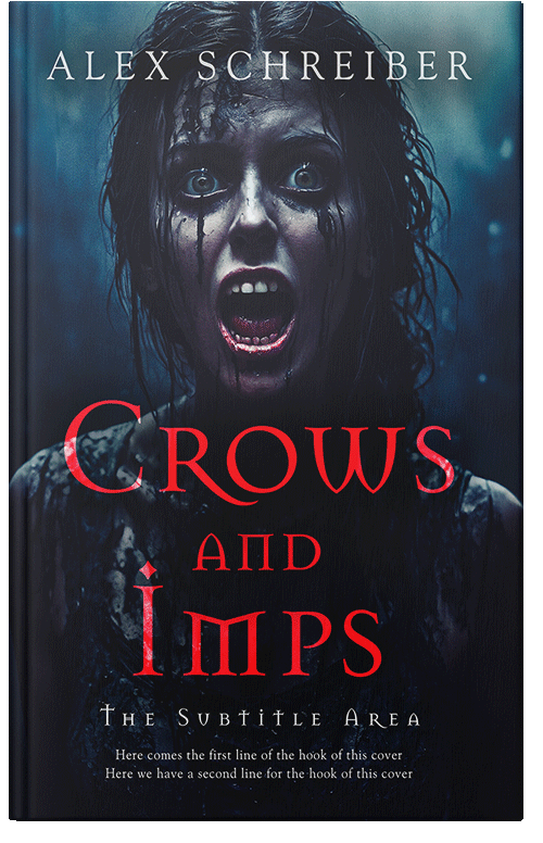 Front view of Premade Mystery & Thriller & Suspense Book Cover - Vulcan