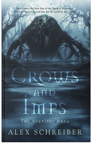 Premade Book Cover Pickled Bluewood