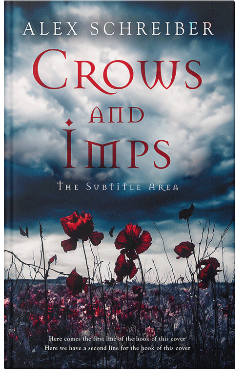 Front view of Premade Fantasy Book Cover - Swiss Coffee