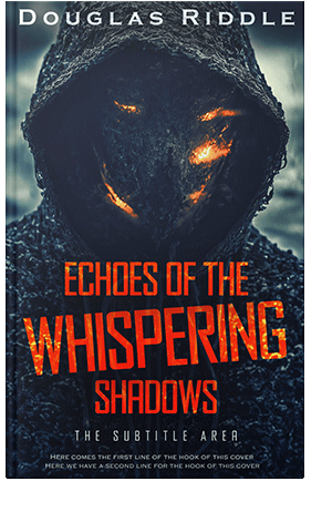 Pre Made Book Cover Ebony