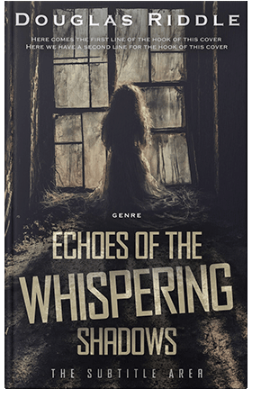 Pre Made Book Cover Heathered Gray