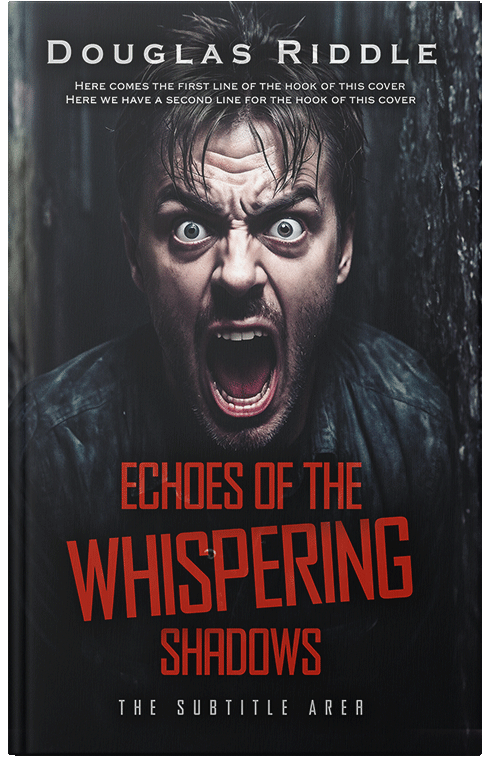 Front view of Premade Mystery & Thriller & Suspense Book Cover - Shark