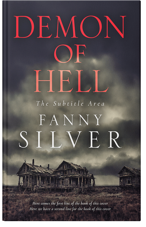 Front view of Premade Fantasy Book Cover - Thunder