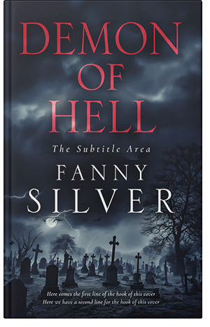 Premade Book Cover Ebony Clay
