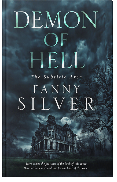 Front view of Premade Horror Book Cover - Mirage