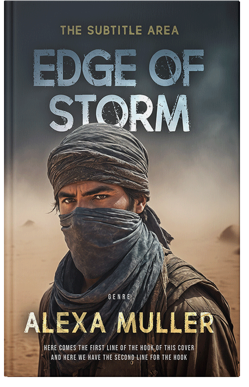 Front view of Premade Mystery & Thriller & Suspense Book Cover - Vanilla