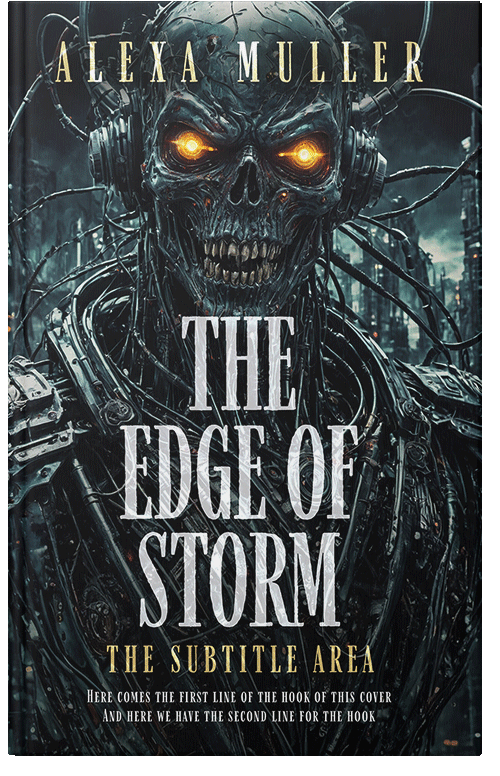 Front view of Premade Horror Book Cover - Bunker