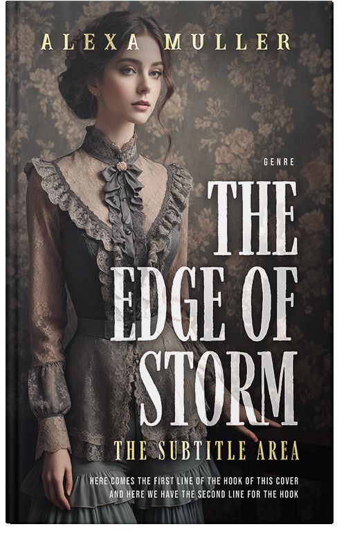 Front view of Premade Historical Book Cover - Dune