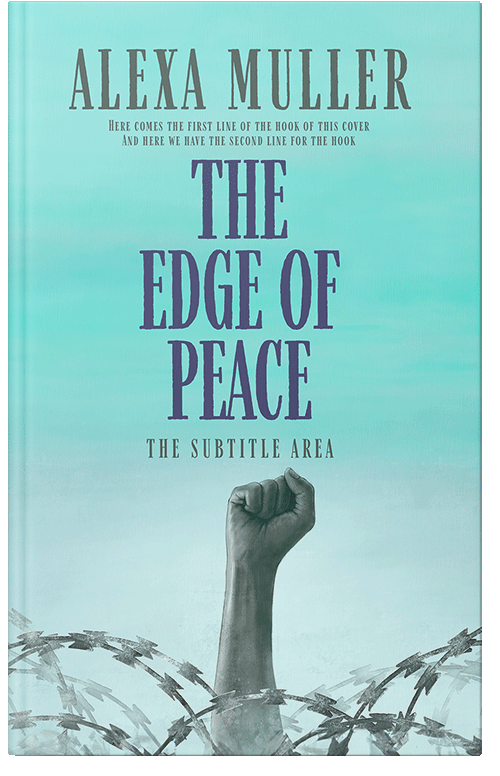 Front view of Premade Surreal Book Cover - Morning Glory