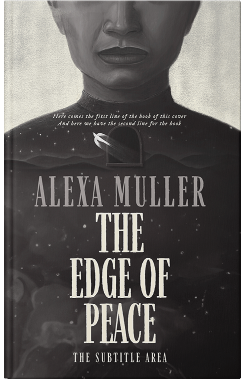 Front view of Premade Surreal Book Cover - Westar