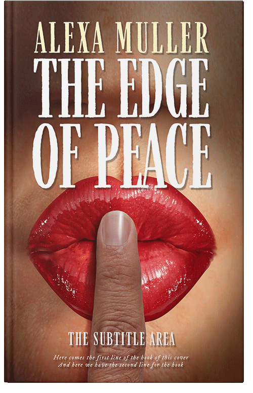 Front view of Premade Chick Lit Book Cover - Potters Clay