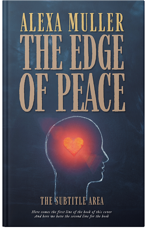 Front view of Premade Romance Book Cover - Pickled Bluewood