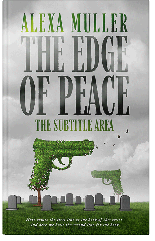 Front view of Premade Politics & Law & Society Book Cover - Pumice