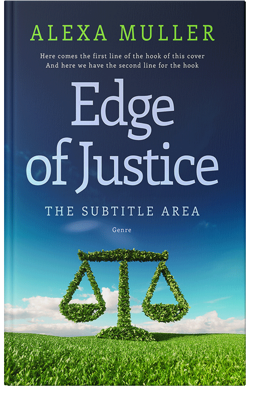 Front view of Premade Environment & Ecology Book Cover - Surf