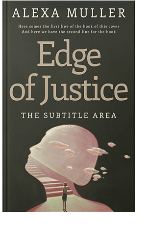 Pre Made Book Cover Vanilla