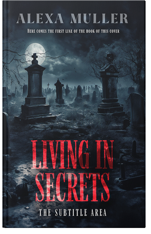 Front view of Premade Mystery & Thriller & Suspense Book Cover - Mirage