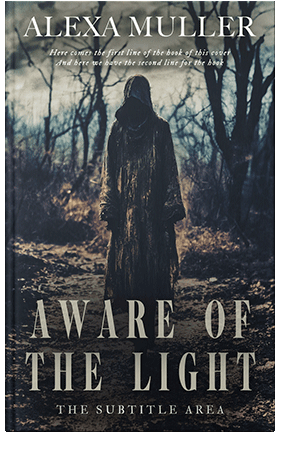 Pre Made Book Cover Ebony Clay