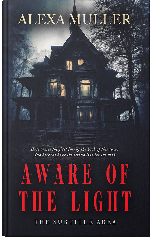 Front view of Premade Mystery & Thriller & Suspense Book Cover - Charade