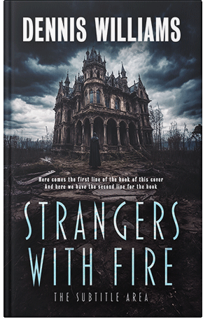 Premade Book Cover Shark