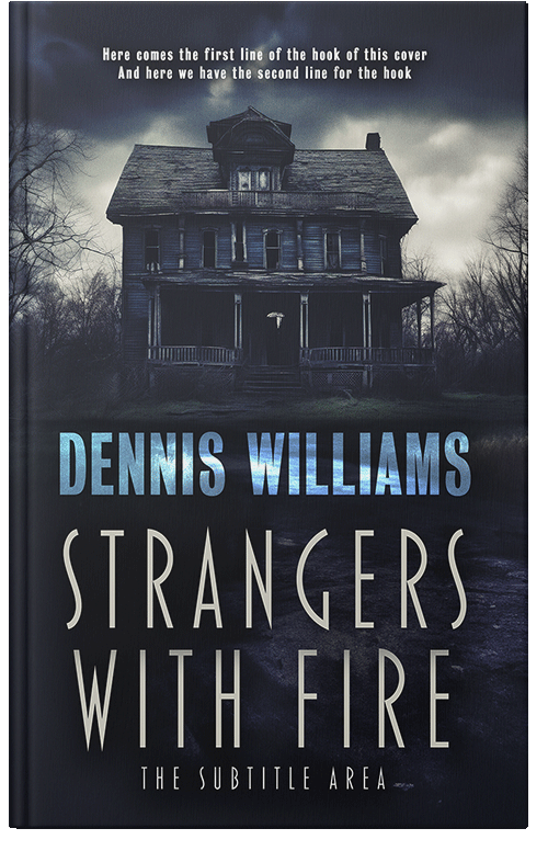 Front view of Mirage #15073 - Premade Abstract Book Cover