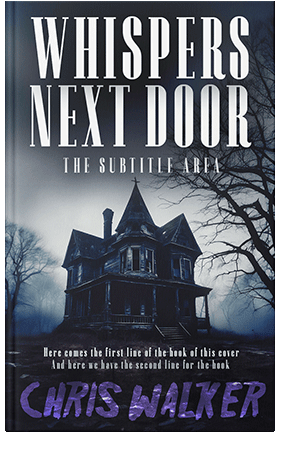 Pre Made Book Cover Mirage