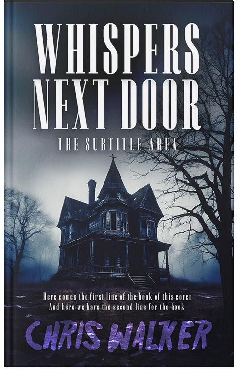 Front view of Premade Mystery & Thriller & Suspense Book Cover - Mirage