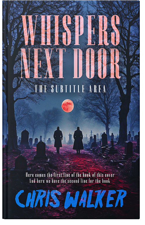 Front view of Premade Mystery & Thriller & Suspense Book Cover - Mirage