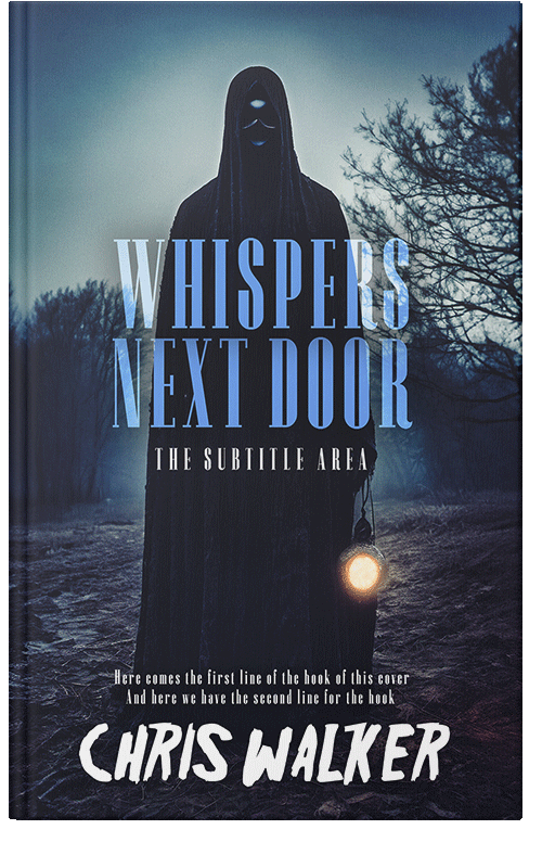 Front view of Premade Mystery & Thriller & Suspense Book Cover - Ebony Clay