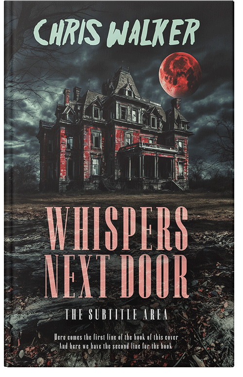 Front view of Premade Mystery & Thriller & Suspense Book Cover - Mine Shaft