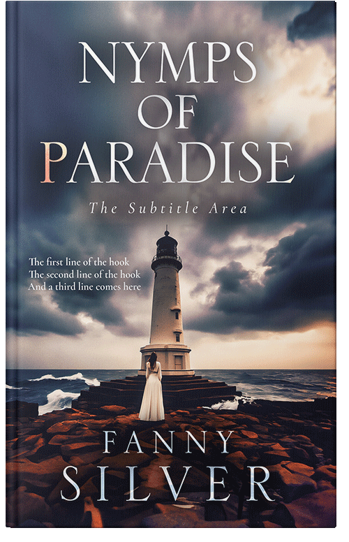 Front view of Premade Romance Book Cover - Tuna