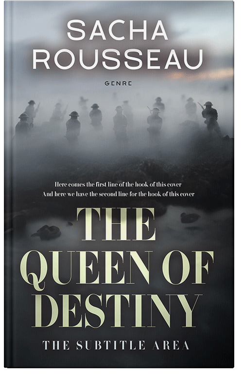 Front view of Premade Historical Book Cover - Tuna