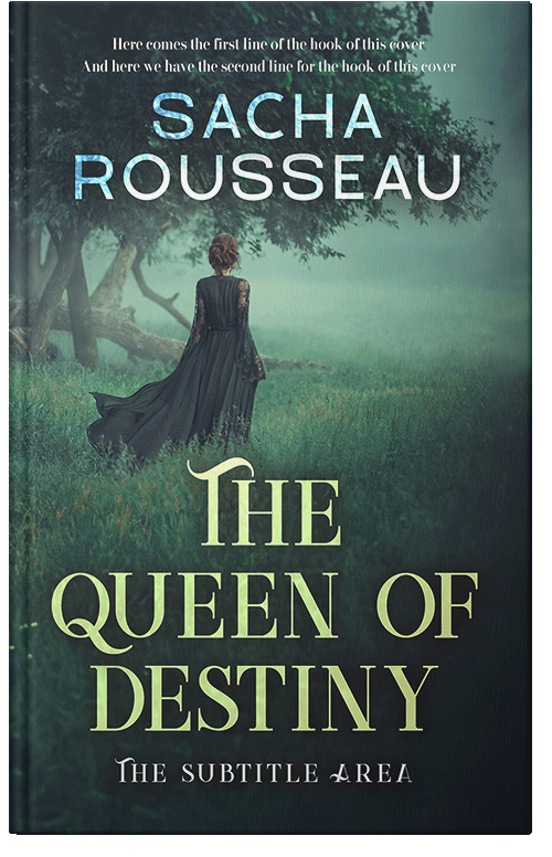 Front view of Premade Romance Book Cover - Outer Space