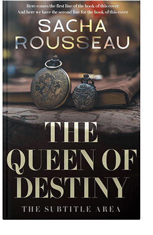 Pre Made Book Cover Cod Gray