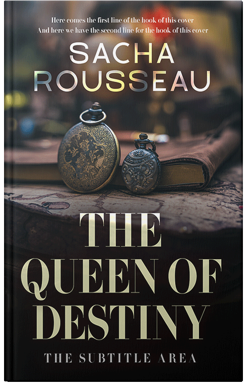 Front view of Premade Historical Book Cover - Cod Gray