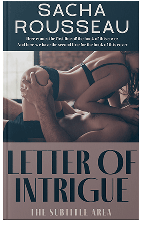 Pre Made Book Cover Ebony Clay