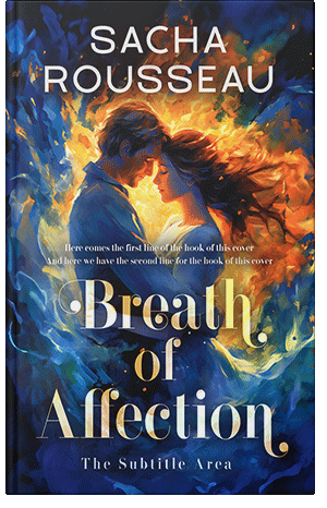 Premade Book Cover Harvest Gold