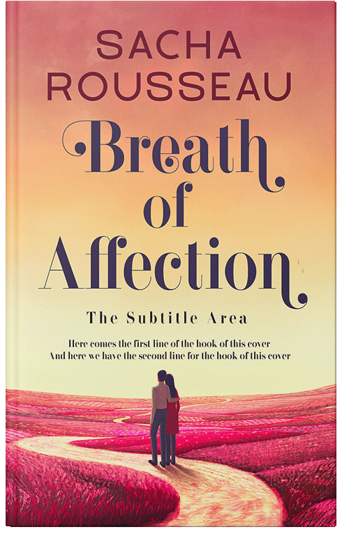 Front view of Premade Romance Book Cover - Tacao