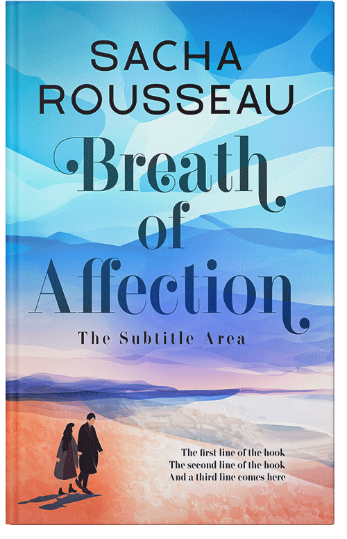 Front view of Premade Romance Book Cover - Spindle