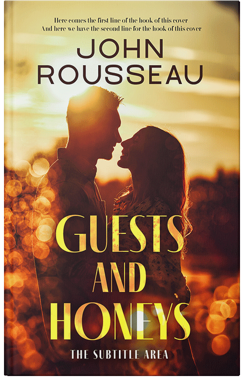 Front view of Premade Romance Book Cover - Tamarind