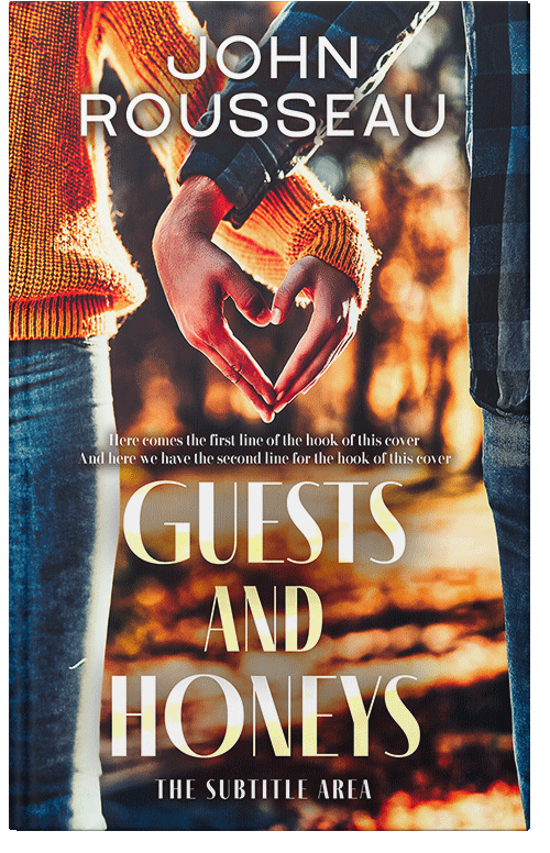 Front view of Premade Romance Book Cover - Charade