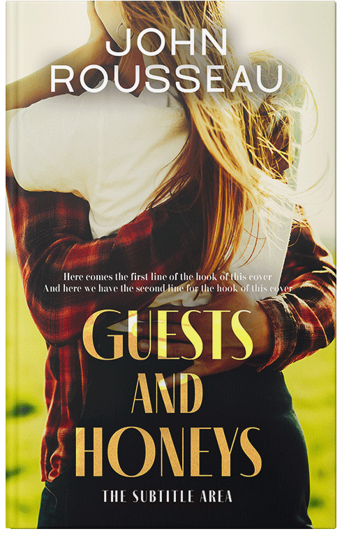 Front view of Premade Romance Book Cover - Thunder