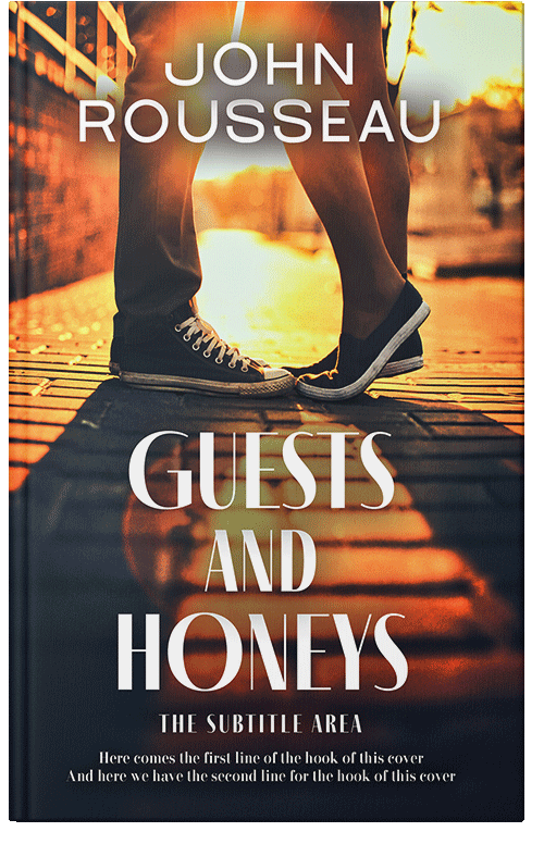 Front view of Premade Romance Book Cover - Porsche