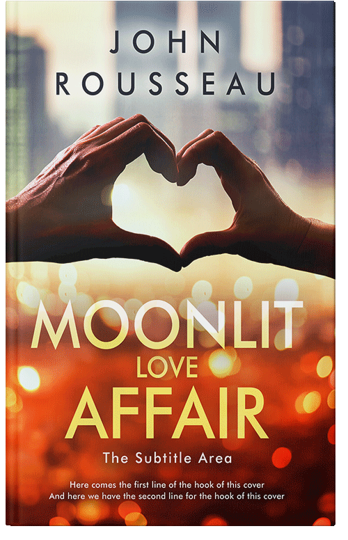 Front view of Premade Romance Book Cover - Jon