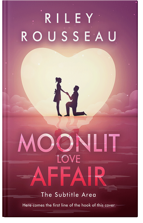 Front view of Premade Romance Book Cover - Cadillac