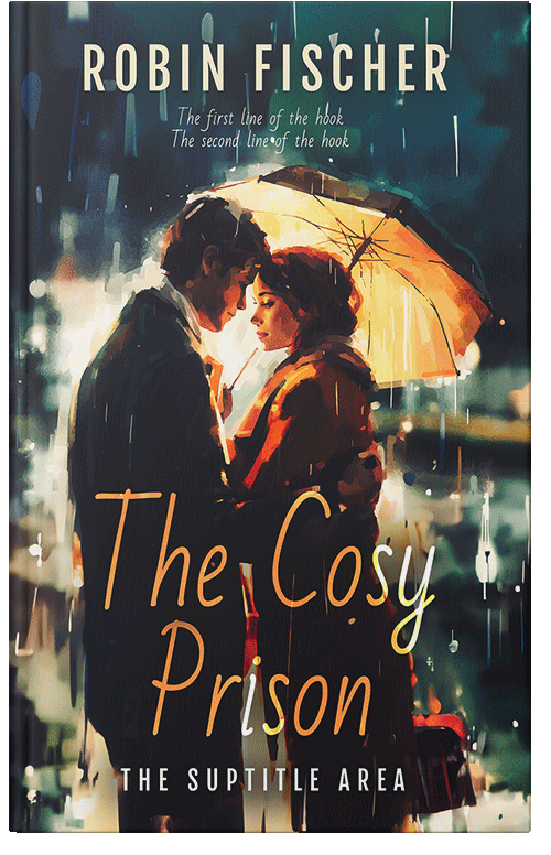 Front view of Premade Romance Book Cover - Calico