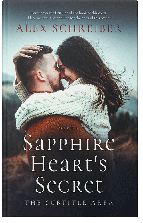 Front view of Premade Romance Book Cover - Tasman