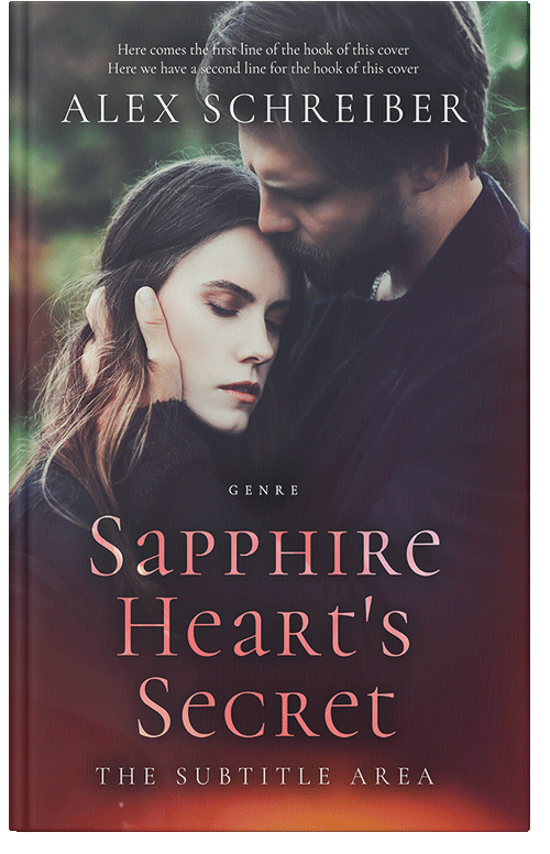 Front view of Premade Romance Book Cover - Thunder