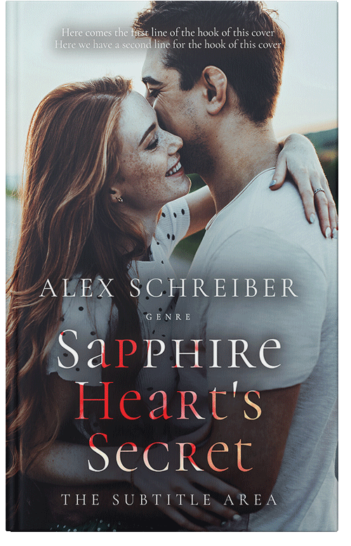 Front view of Premade Romance Book Cover - Thunder