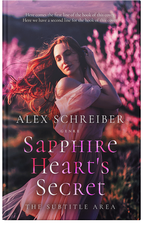 Front view of Premade Romance Book Cover - Thunder